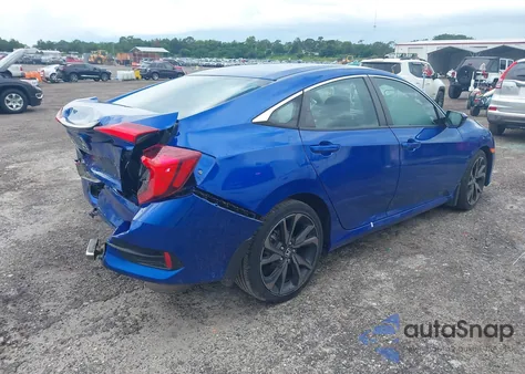 2021 Honda Civic Sport from USA, damaged, VIN 2HGFC2F82MH554623